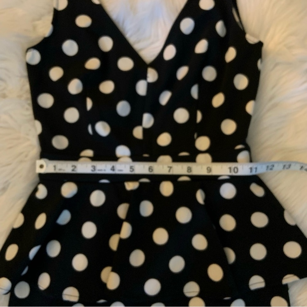 H&M Black and White Polka Dot Dress - Picture 3 of 7